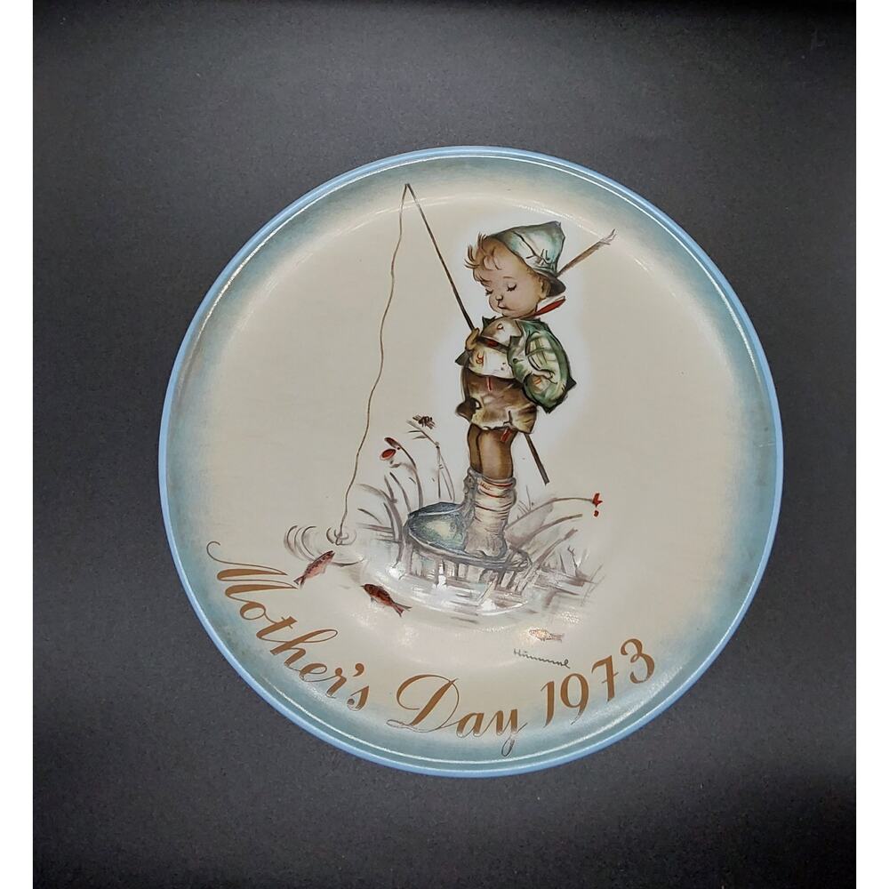 Sister Berta Hummel Mother’s Day 1973 Boy Fishing (Schmid)